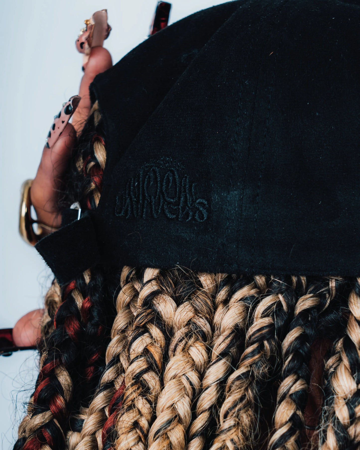 "Univers" - Casquette Noire MoonUnivers